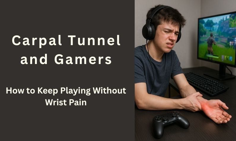 Carpal Tunnel For Gamers Play Without Wrist Pain Carpal Tunnel And Gamers How To Keep Playing Without Wrist Pain 5200100 