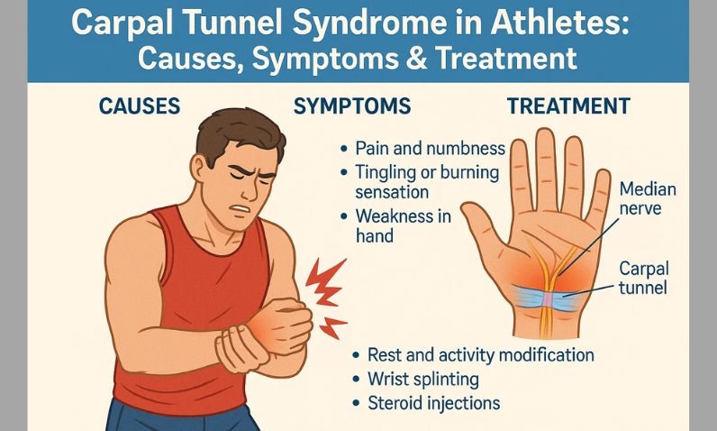 Carpal Tunnel Syndrome in Athletes: Causes, Symptoms &amp; Treatment - Made to Aid