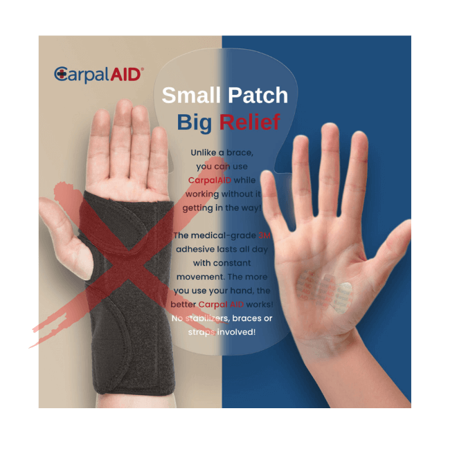 Carpal AID® Patch - Carpal AID®